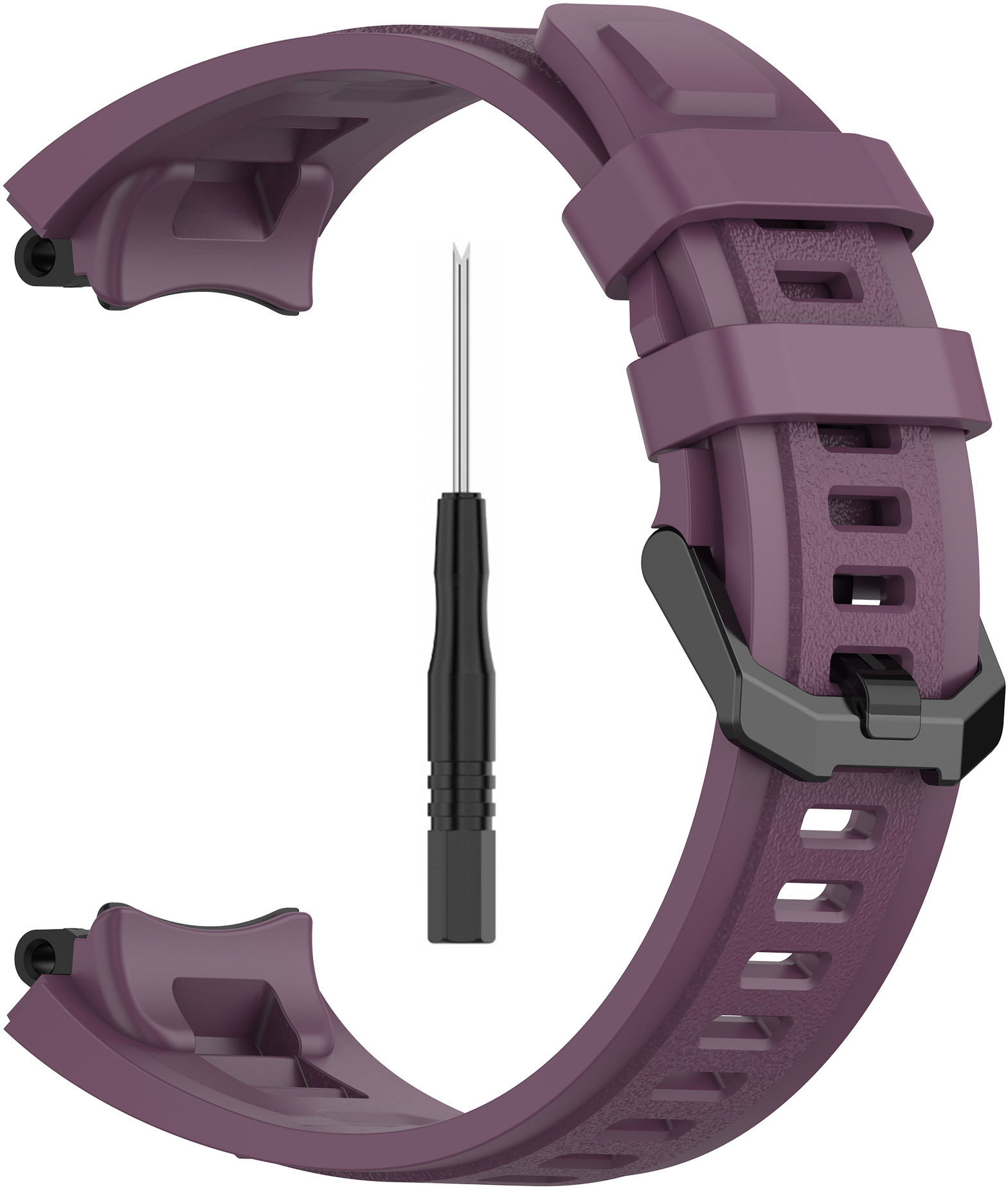 ERSAZTR2S-001 DARK PURPLE PASEK DO ZEGARKA