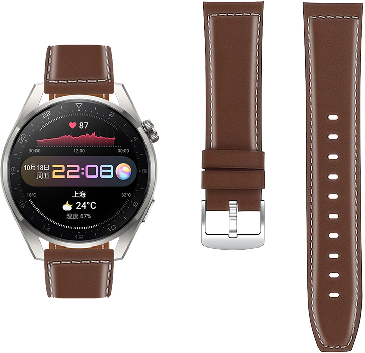 ERSWBL22-039 Brun Klockarmband