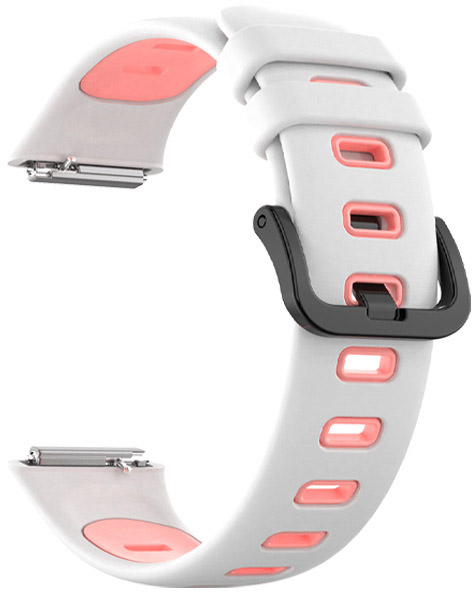 ERSHWB7S-002 WHITE + PINK PASEK DO ZEGARKA