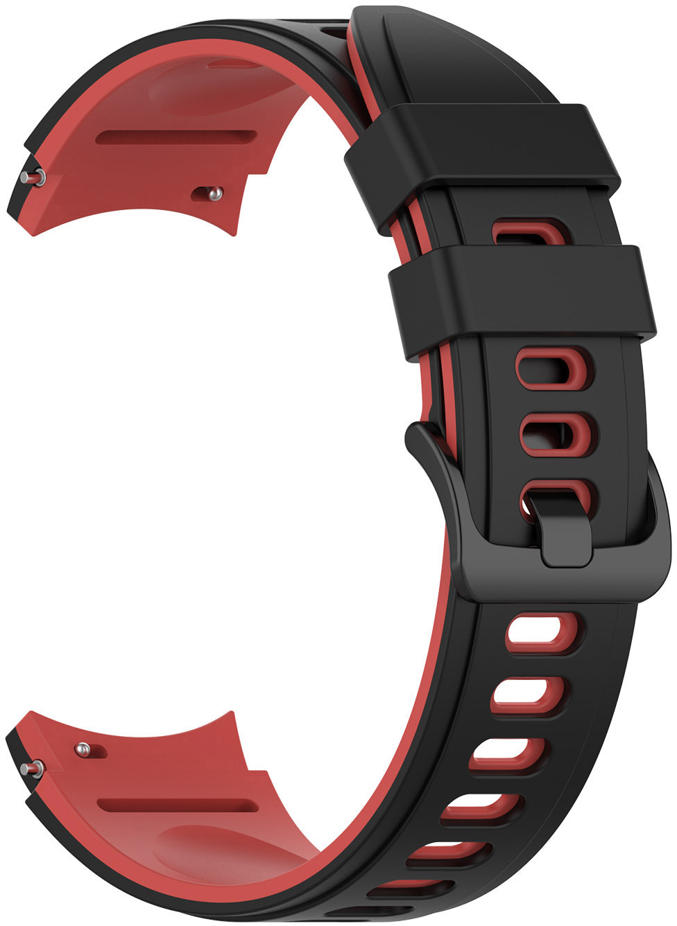 ERSGW4SB-008 Schwarz + Rot Uhrenarmband ERSGW4SB-008 ERSGW4SB-008