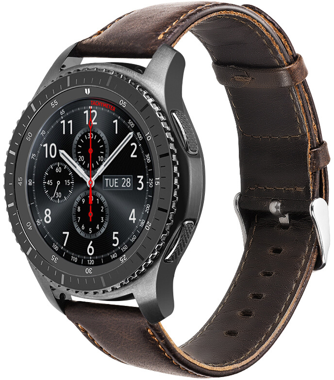 ERSWBL20-001-N Mörk Brun Klockarmband