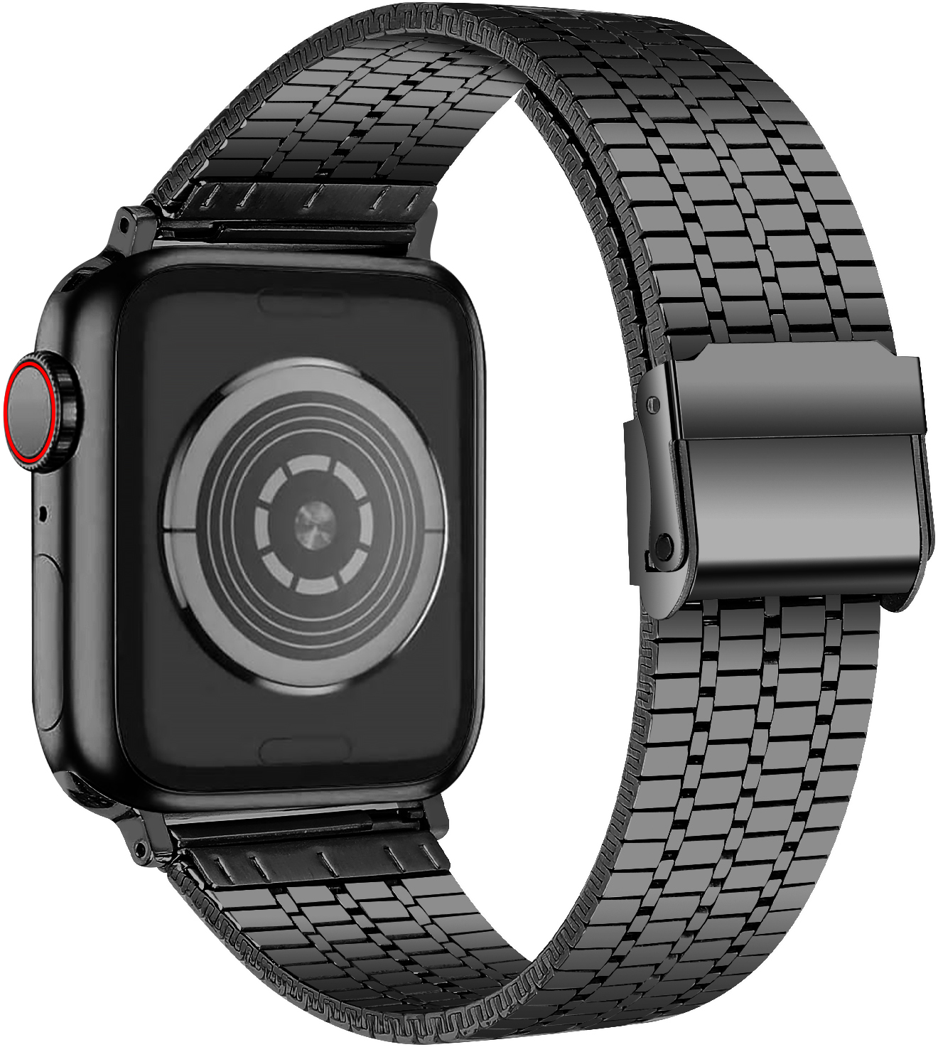 LSZHYH-024 38-42MM Nero Cinturino per orologio LSZHYH-024 LSZHYH-024