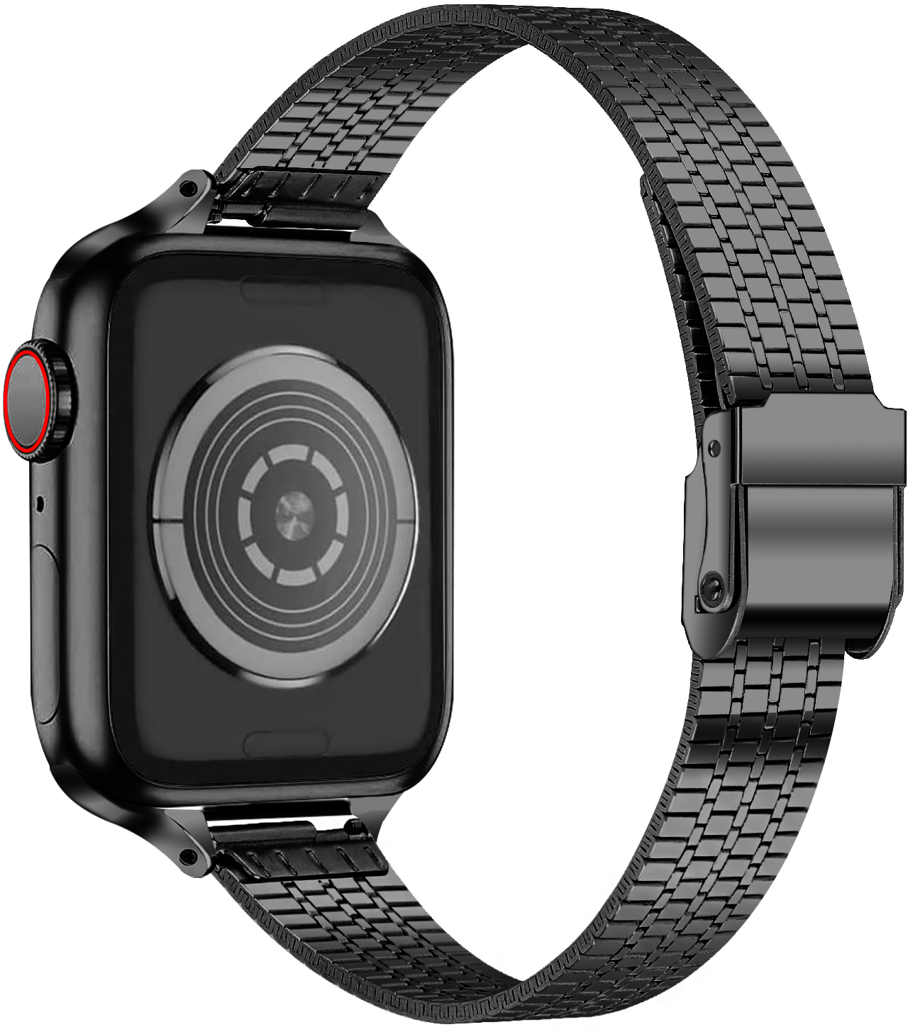 LSZHYH-016 42-49MM Schwarz Uhrenarmband LSZHYH-016 LSZHYH-016