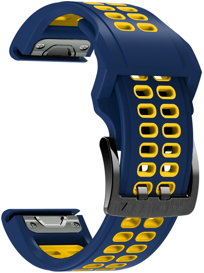 ERSQCKS-016 26MM BLUE + YELLOW PASEK DO ZEGARKA