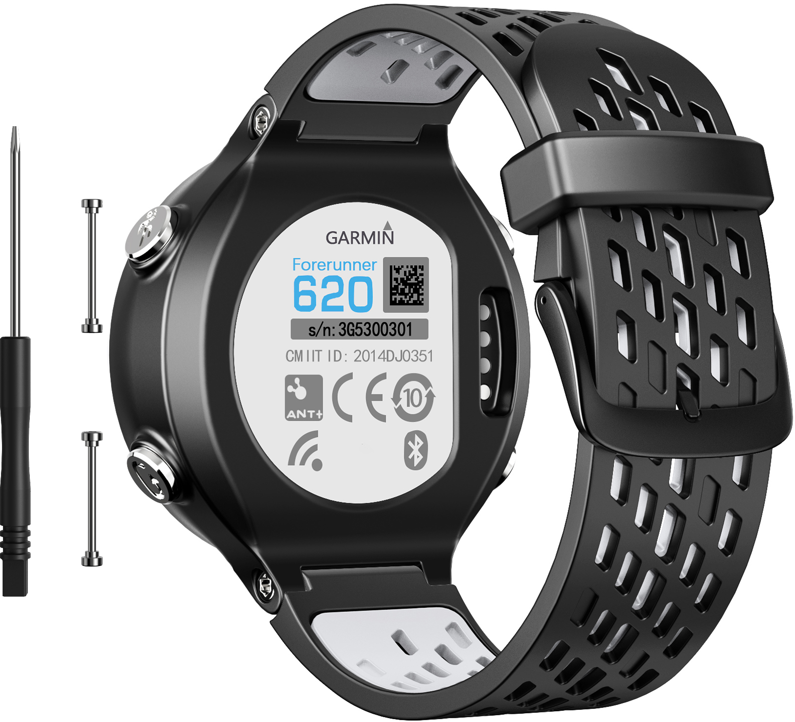LSXJ-004 Nero+Grigio Cinturino per orologio LSXJ-004 LSXJ-004