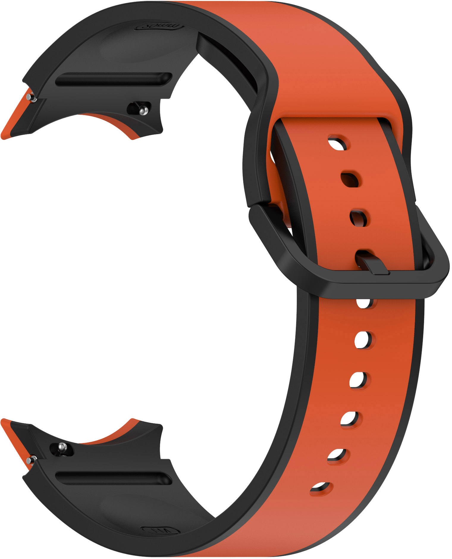 ERSGW4LB-006 Oranje + Zwart Horlogeband ERSGW4LB-006 ERSGW4LB-006