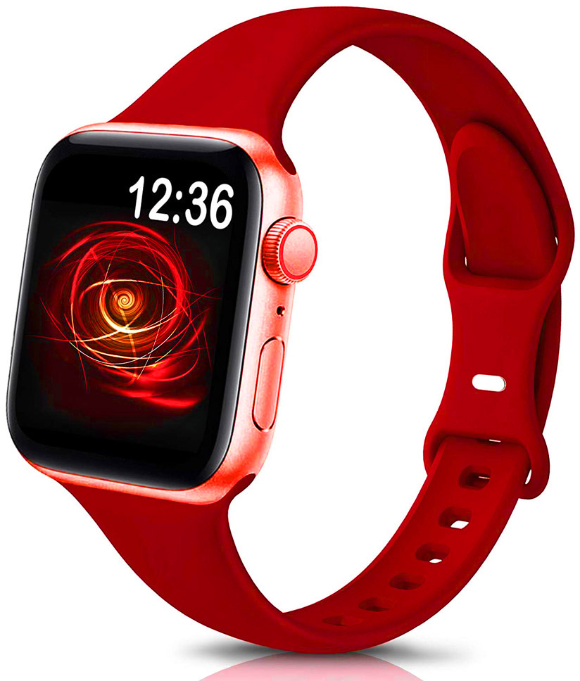 LSDY-008 38-42MM Rosso #3 Cinturino per orologio LSDY-008 LSDY-008