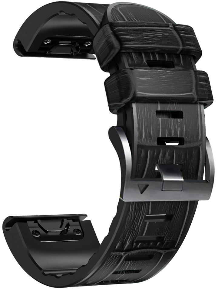 ERSQCKL-010 22MM Nero Cinturino per orologio