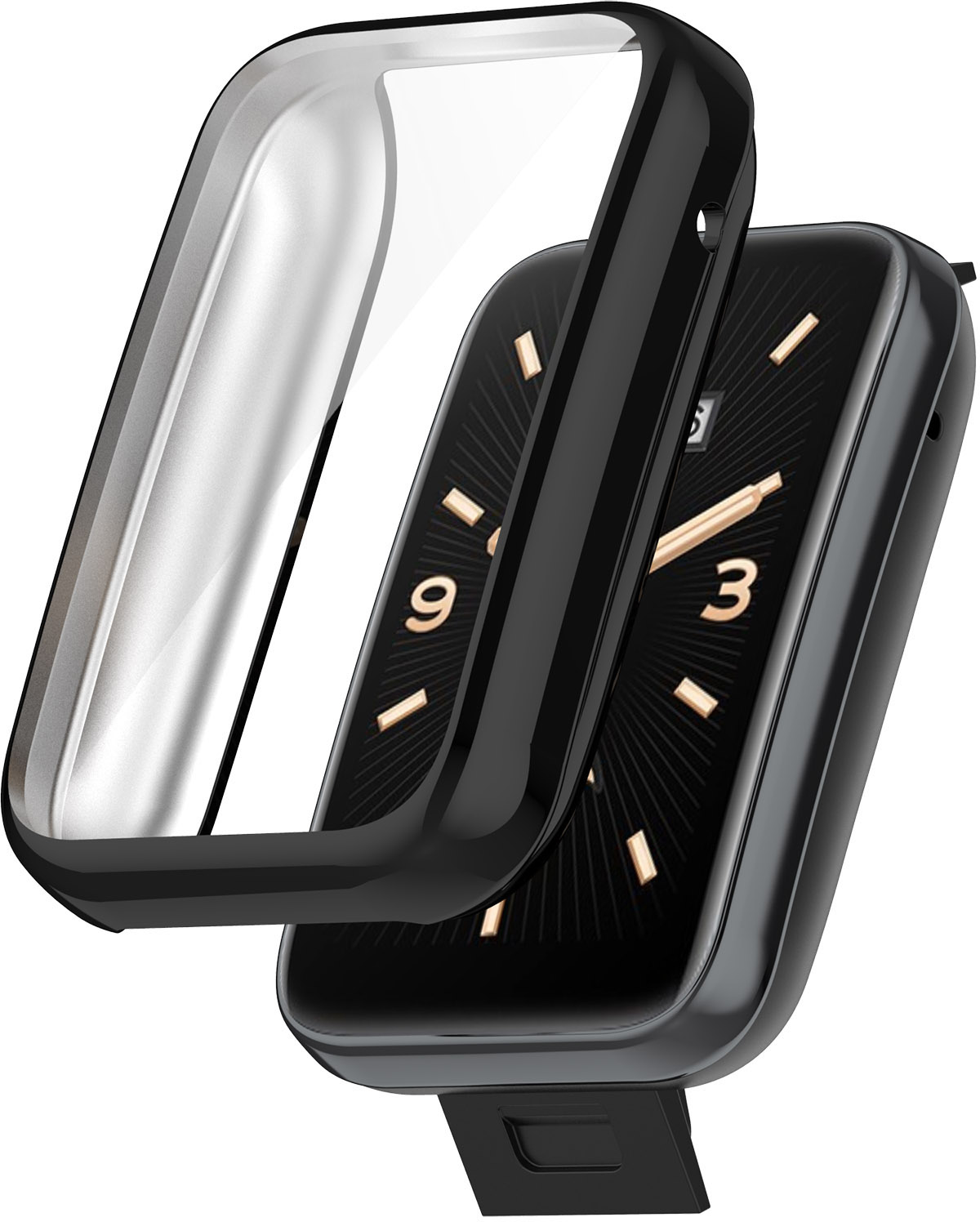 ERSXM7PA-001 Nero Custodia protettiva per orologio