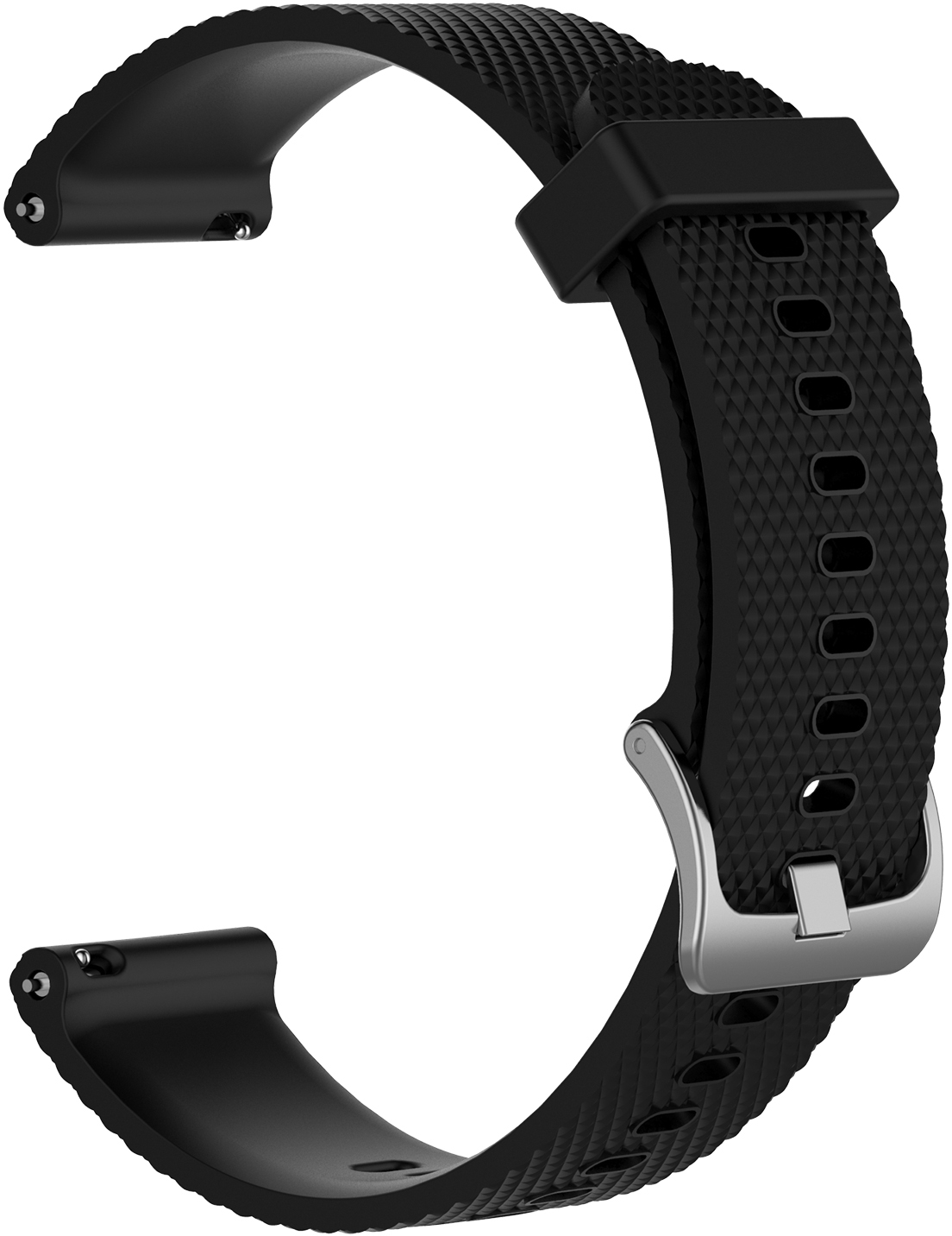 ERSSWBS18-001 BLACK PASEK DO ZEGARKA