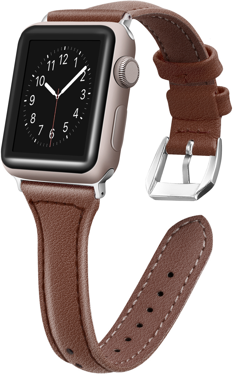 ERLB-096 38-41MM (S) Marron Bracelet de montre ERLB-096 ERLB-096