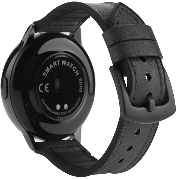 ERSWBL22-037 Svart Klockarmband