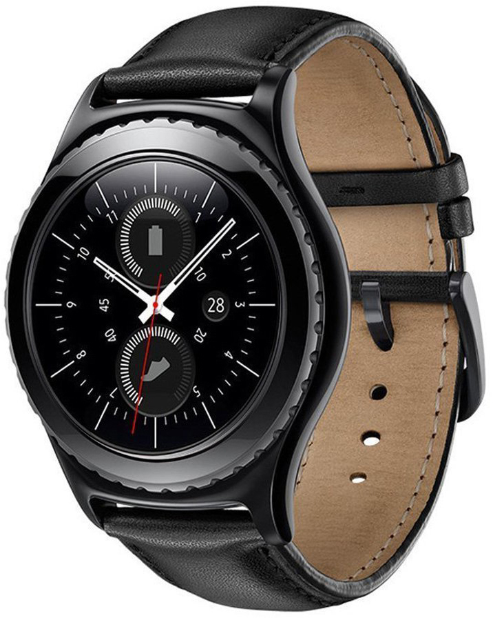 ERSWBL20-003 Svart Klockarmband