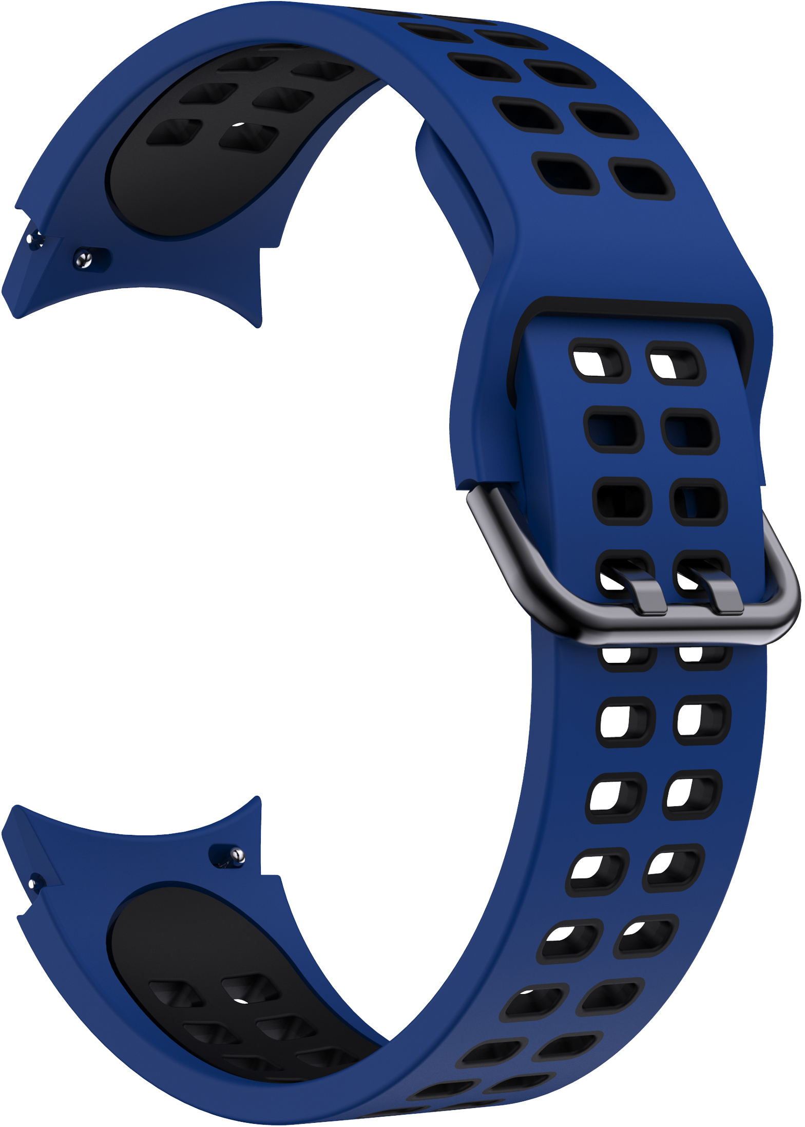 ERSGW4SB-005 NAVY BLUE + BLACK PASEK DO ZEGARKA