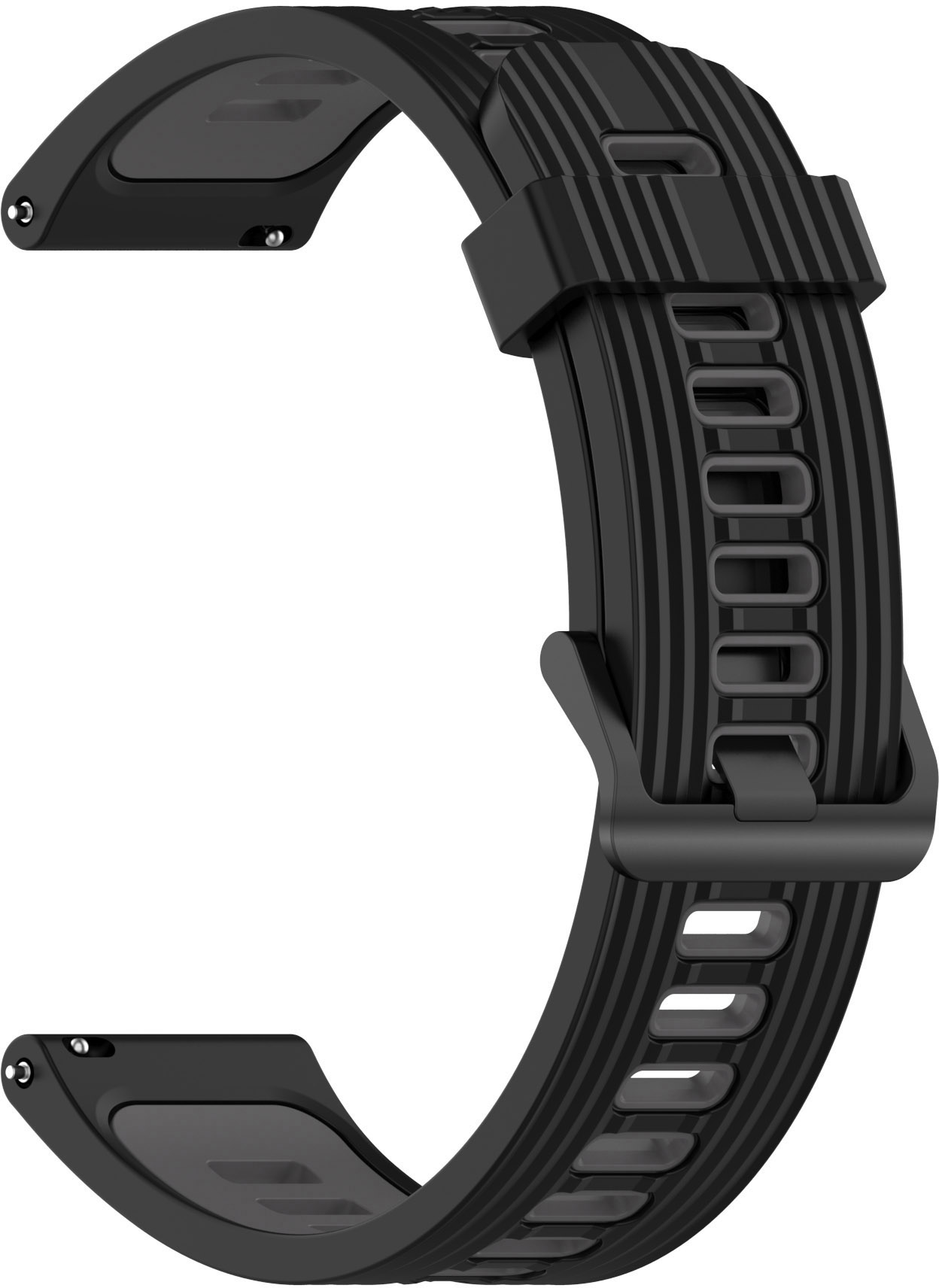LSHHT-GT3SE001 Nero + Grigio Cinturino per orologio LSHHT-GT3SE001 LSHHT-GT3SE001