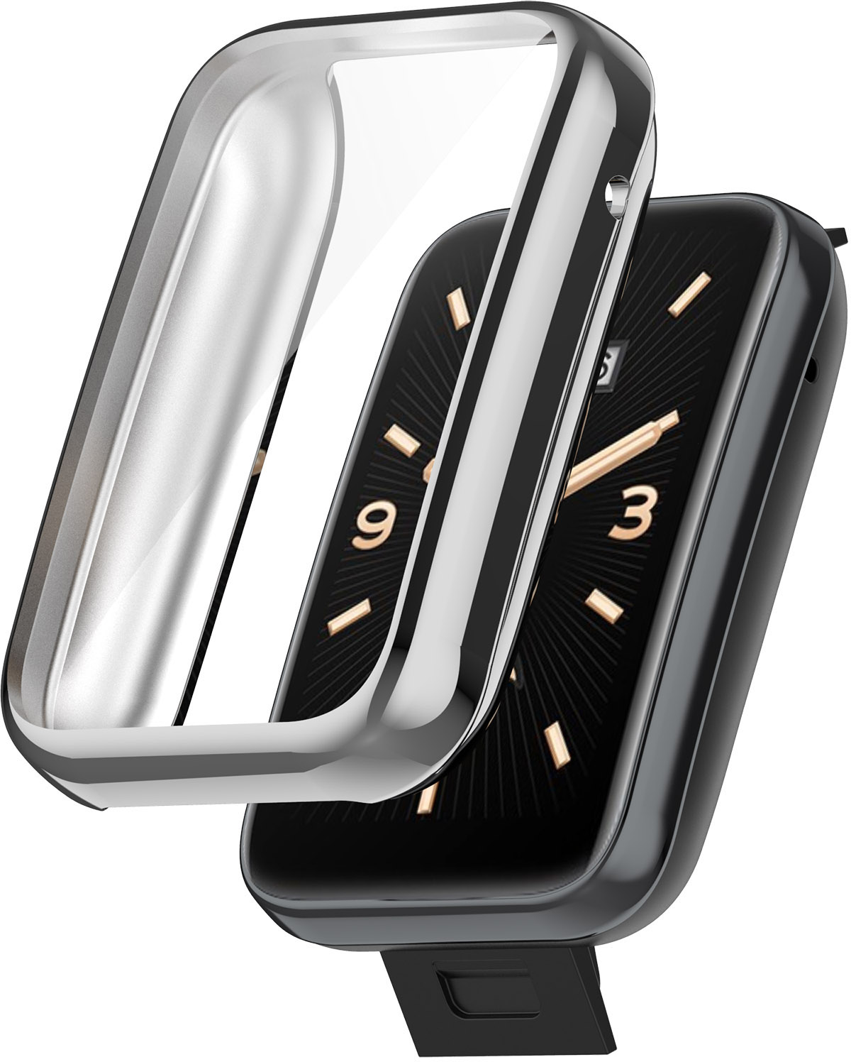 ERSXM7PA-001 Argent Coque de protection pour montre