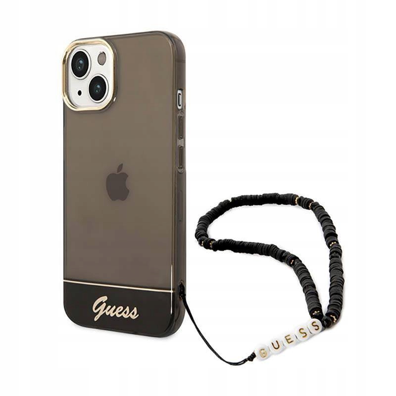 Etui do iPhone 14 Guess Pearl Strap Case Cover