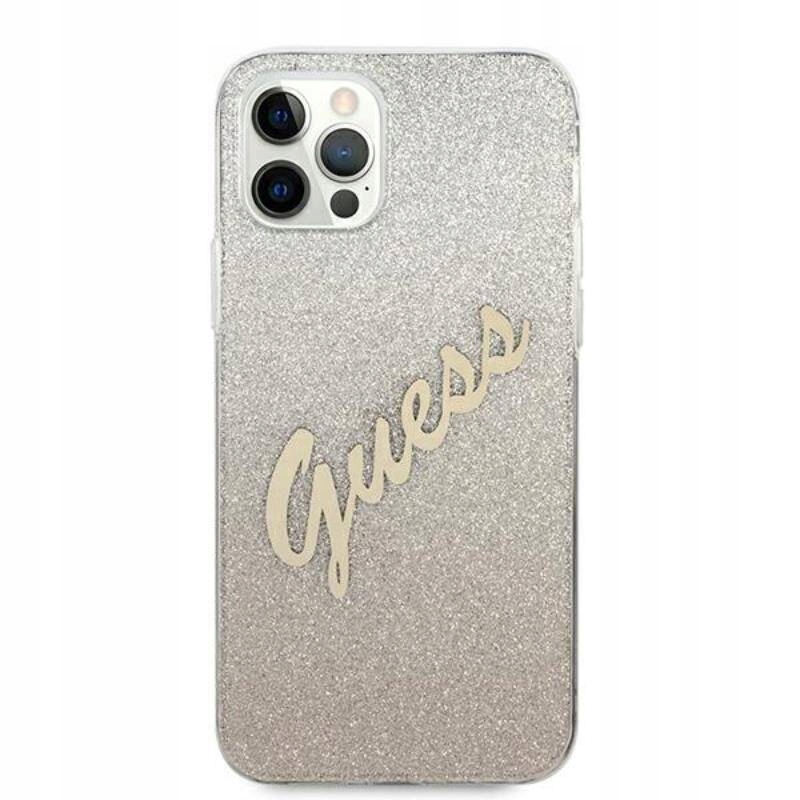 Guess Glitter Gradient Etui do iPhone 12 Pro Max