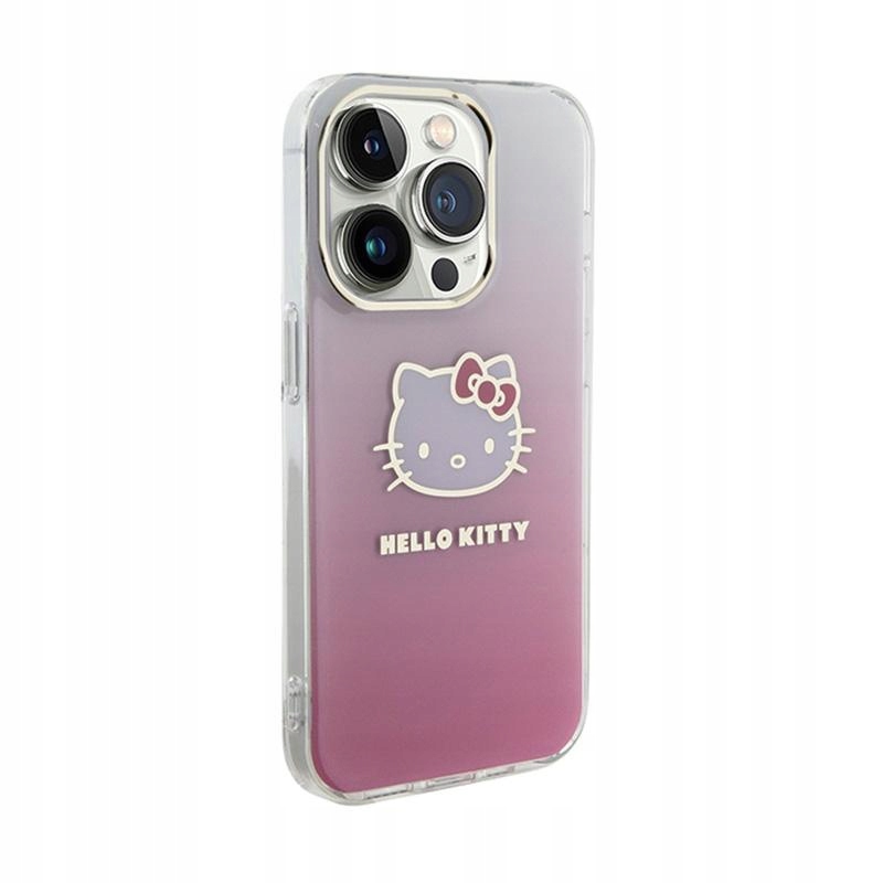 Etui do iPhone 15 Pro Max Hello Kitty IML Gradient Case Cover Plecki Różowe