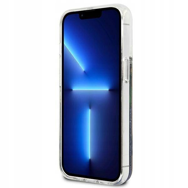 Etui do iPhone 13 mini Guess Niebieski Hardcase