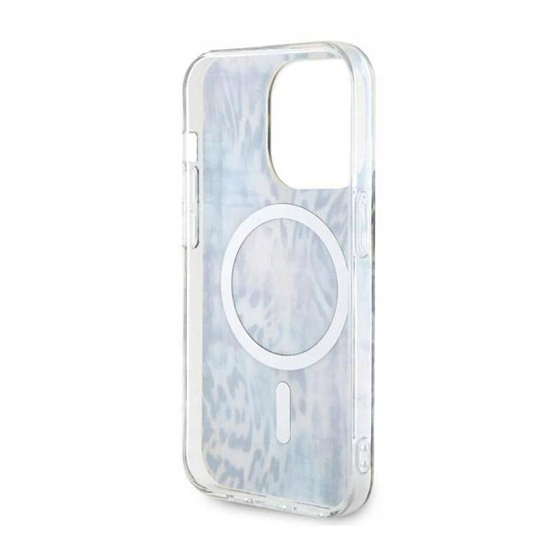 Etui do iPhone 14 Pro Guess Leopard MagSafe Case