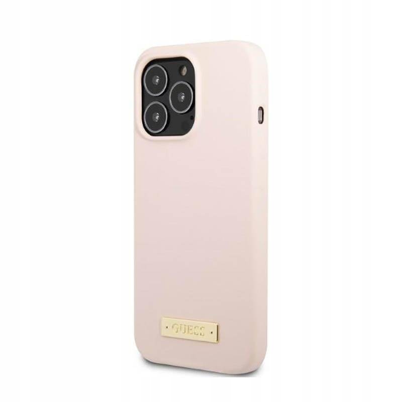 Etui do iPhone 13 Pro Guess Plate MagSafe Case
