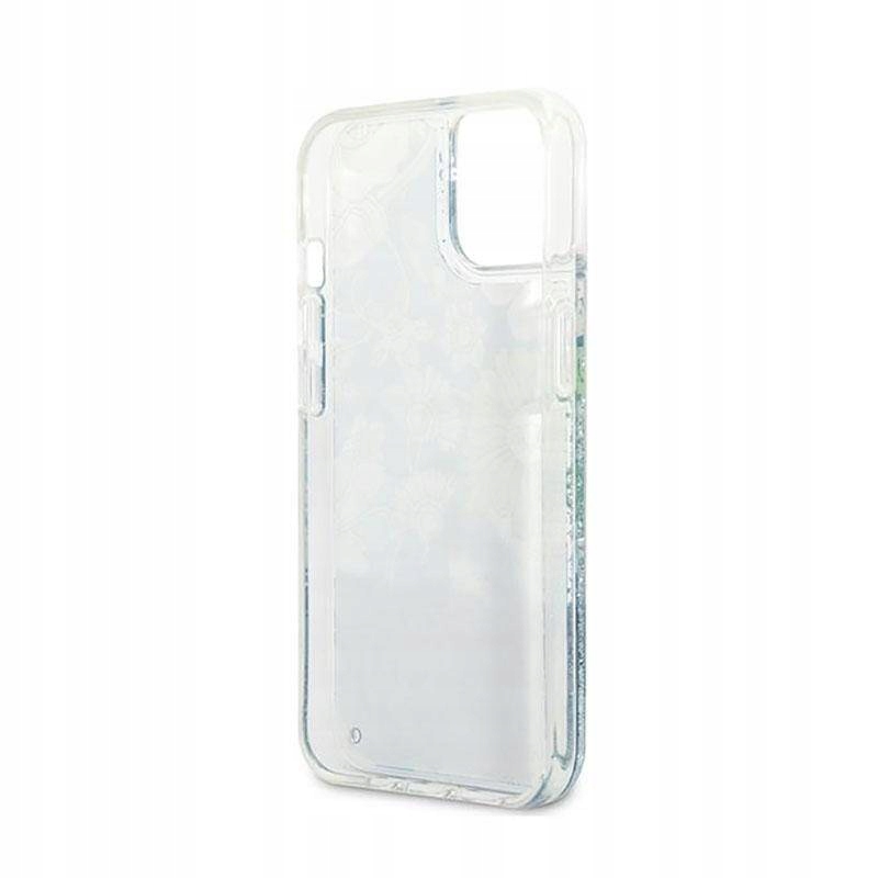 Guess Liquid Glitter Flower - Etui do iPhone 13