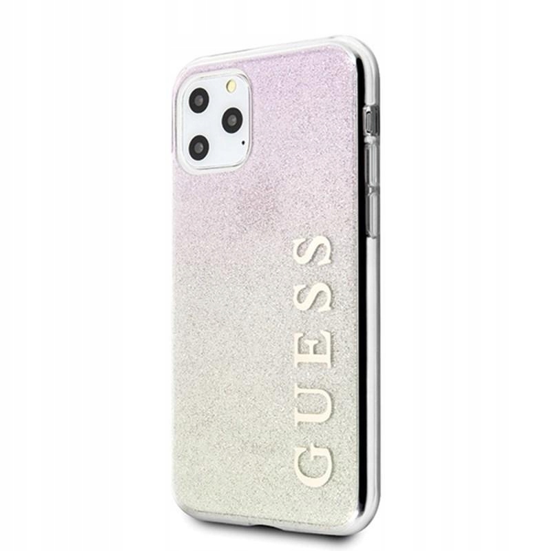 Etui do iPhone 11 Pro Max Guess Glitter Gradient Case Cover Plecki