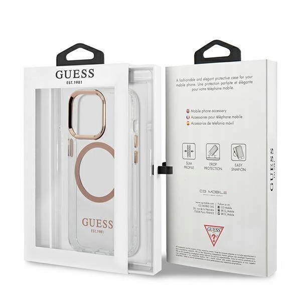 Etui do iPhone 13 Pro Max Guess Outline Magsafe