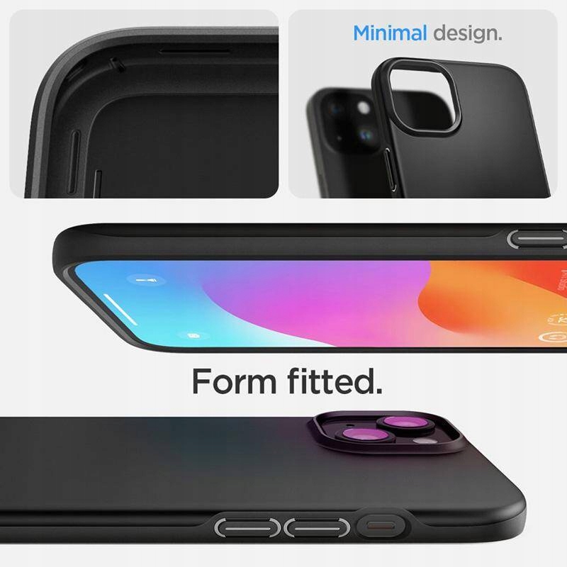 Etui do iPhone 15 Spigen Thin Fit Case Cover Plecki