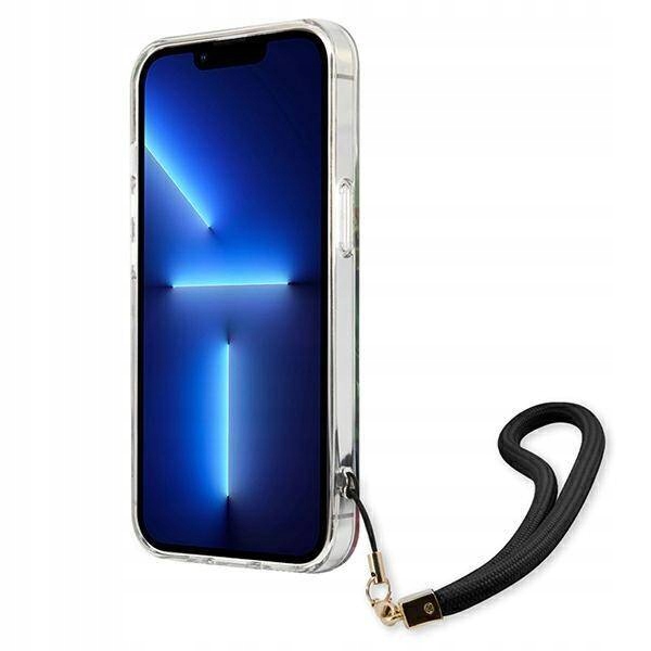 Etui do iPhone 13 Guess Flower Strap Case Cover
