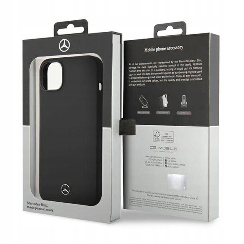 Mercedes Etui do iPhone 14 Plus Silicone Magsafe