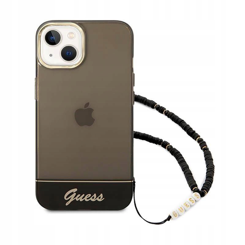 Etui do iPhone 14 Guess Pearl Strap Case Cover
