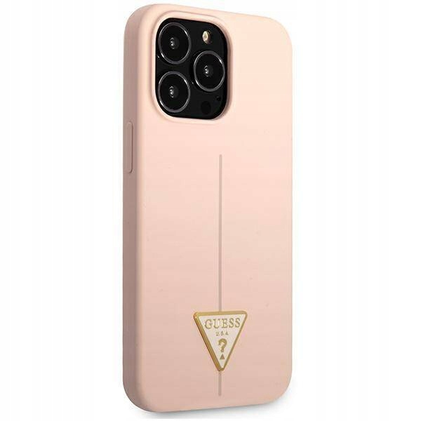 Etui do iPhone 13 Pro Max Różowy Hardcase Silicone