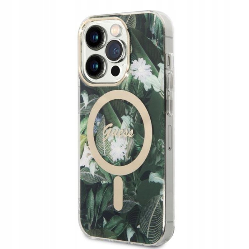 Zestaw Etui + Ładowarka MagSafe do iPhone 14 Pro Guess Bundle Pack