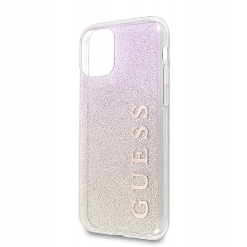 Etui do iPhone 11 Pro Max Guess Glitter Gradient Case Cover Plecki