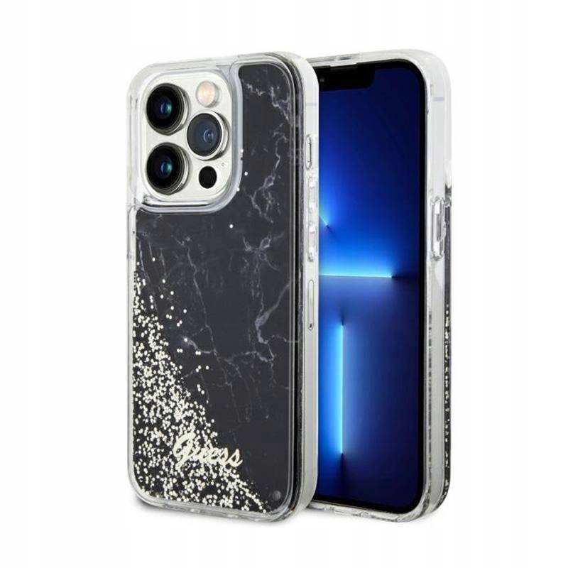 Etui do iPhone 14 Pro Guess Liquid Glitter Case