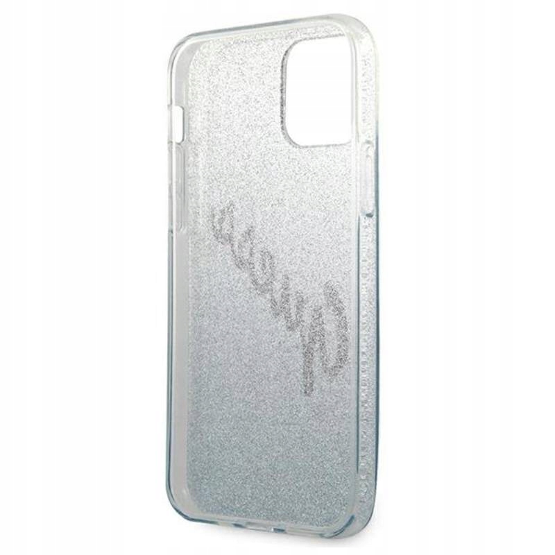 Etui do iPhone 12 Guess Glitter Gradient Case