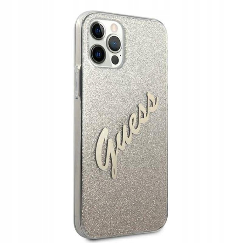 Guess Glitter Gradient Etui do iPhone 12 Pro Max