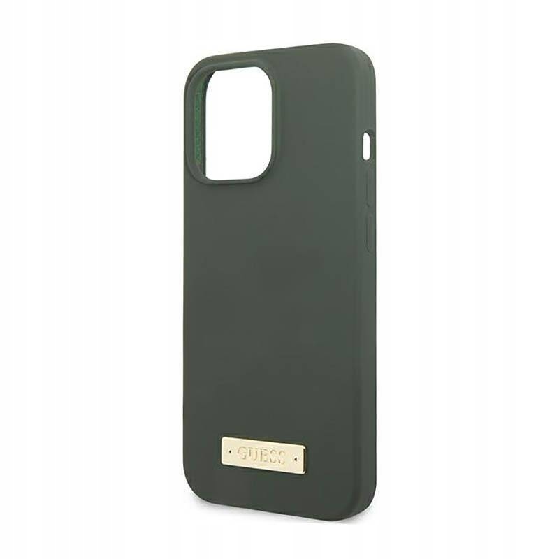 Etui do iPhone 13 Pro Guess Plate MagSafe Case