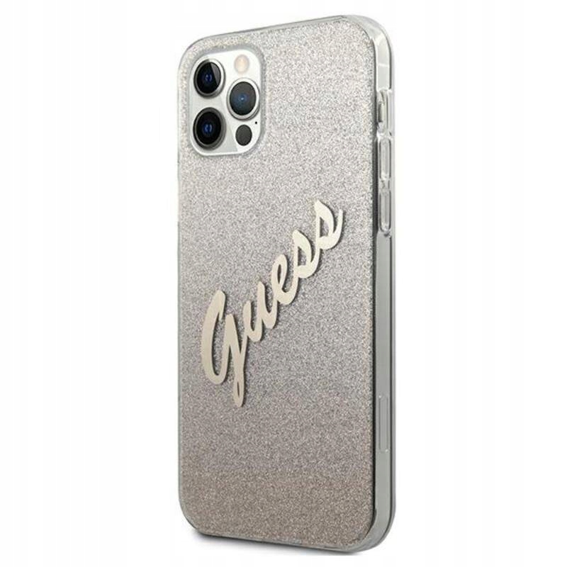 Guess Glitter Gradient Etui do iPhone 12 Pro Max