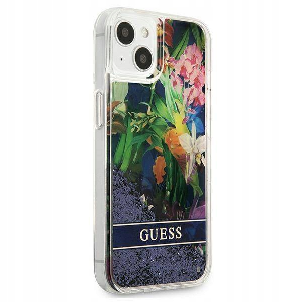 Etui do iPhone 13 mini Guess Niebieski Hardcase