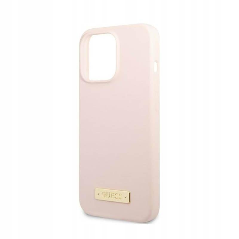 Etui do iPhone 13 Pro Guess Plate MagSafe Case