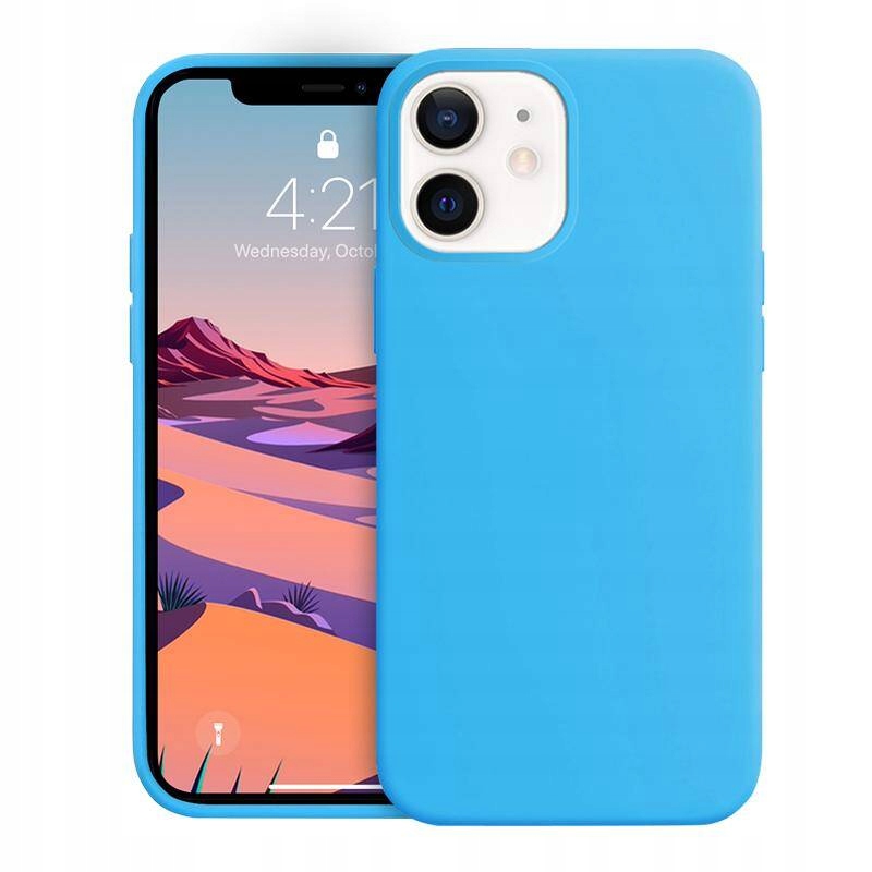 Crong - Etui do iPhone 12 Mini niebieski LIMITED
