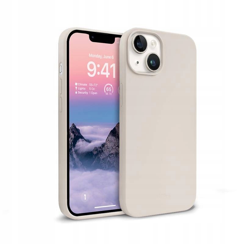 Etui do iPhone 14 Plus Crong Color Case Beżowy