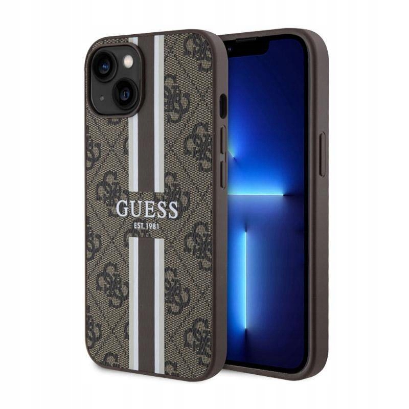 Etui do iPhone 14 Plus Guess 4G Printed MagSafe