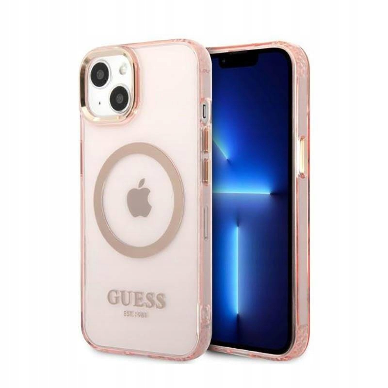 Etui do iPhone 13 Guess Translucent MagSafe Case