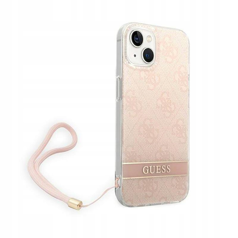 Guess Etui do iPhone 14 Plus różowy hardcase 4G