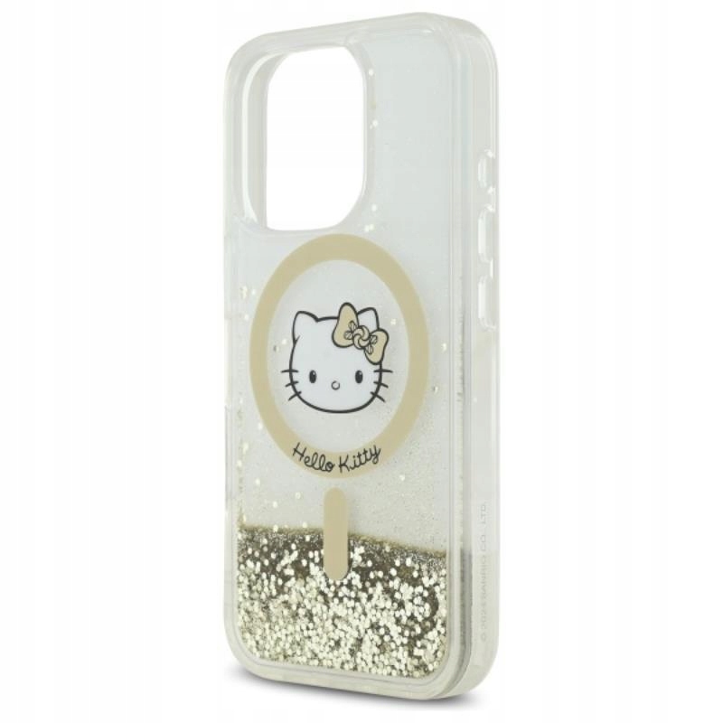 Etui do iPhone 16 Pro Max Hello Kitty Liquid Glitter Fever MagSafe Case