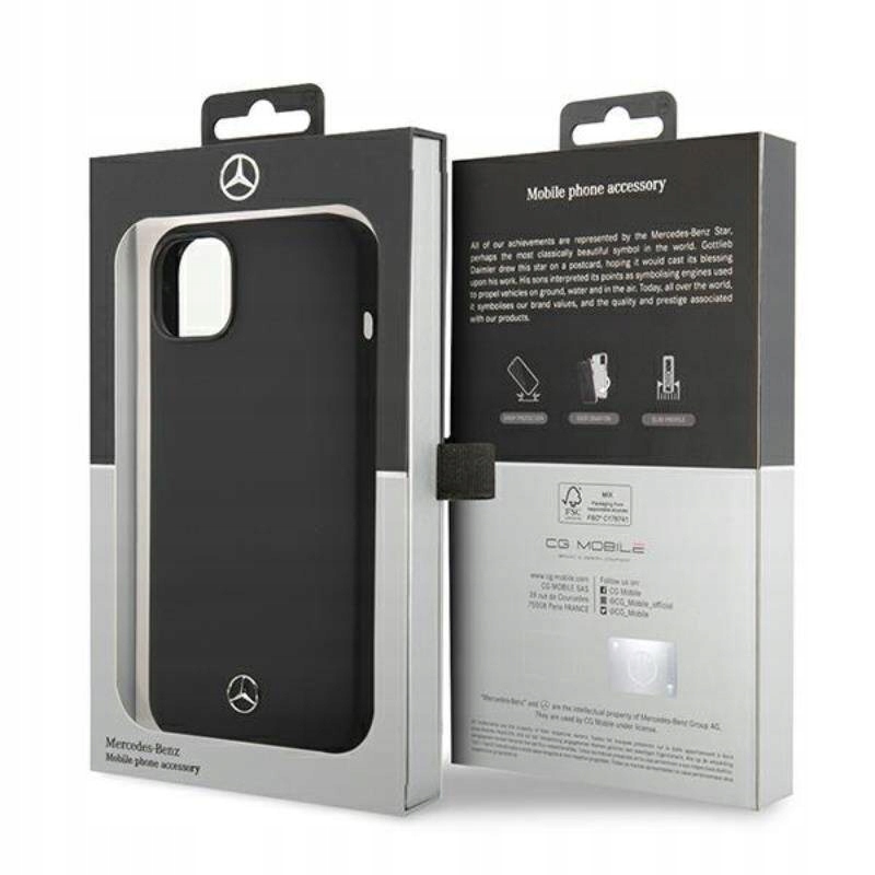 Mercedes Etui do iPhone 14 Plus hardcase Silicone